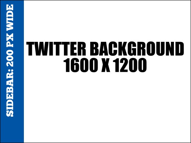 Twitter Background Template