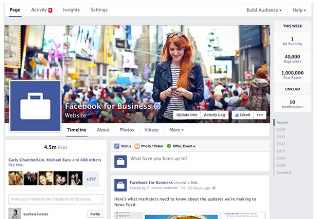Behold, the new(est) Facebook page layout!